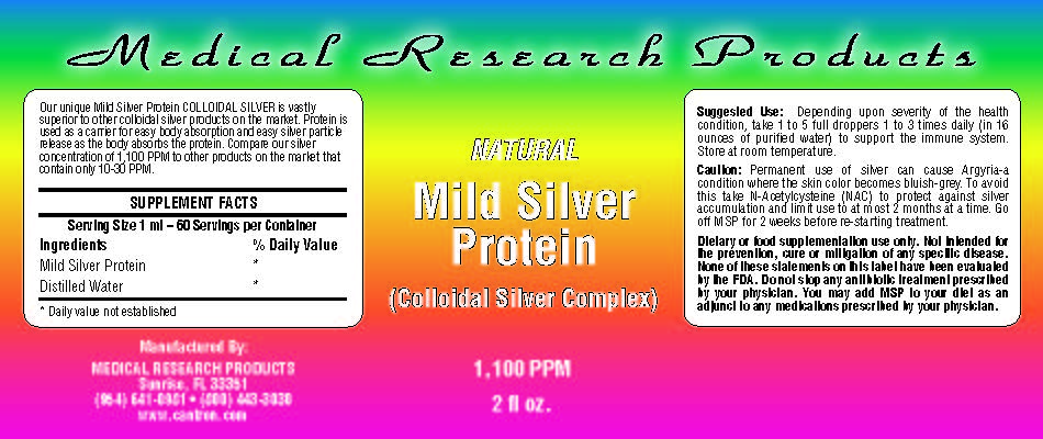 Mild Silver Protein, 2 FL OZ Dropper Bottle - Cantron