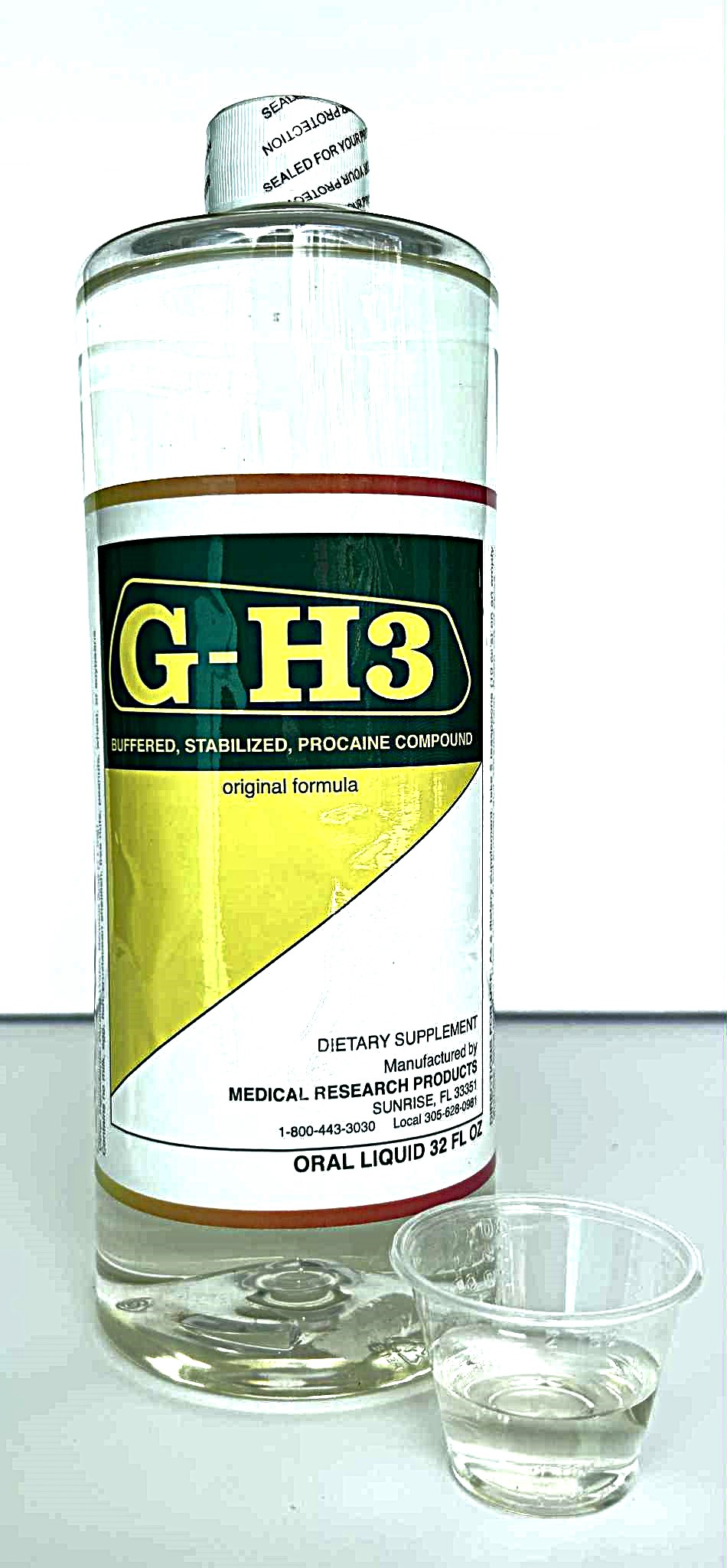 G-H3 (Gerovital H3), 32 FL OZ Liquid