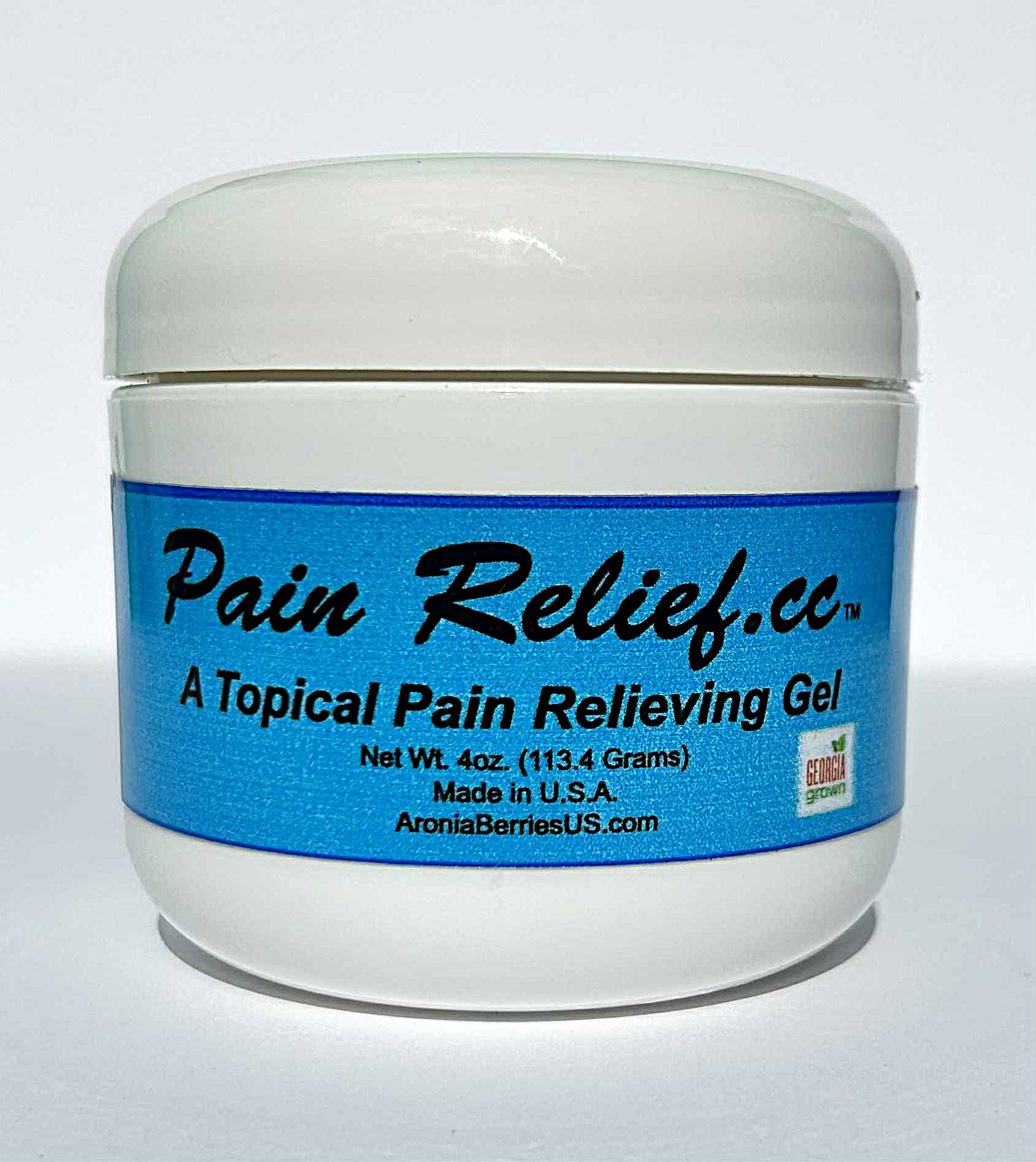 Pain Relief Gel.cc, 4 OZ Jar