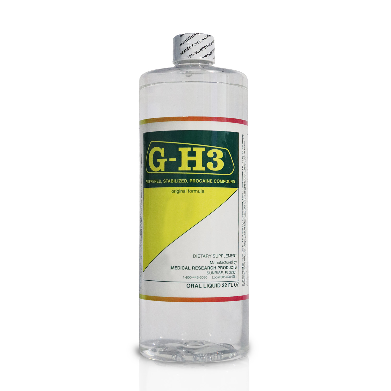 G-H3 (Gerovital H3), 32 FL OZ Liquid