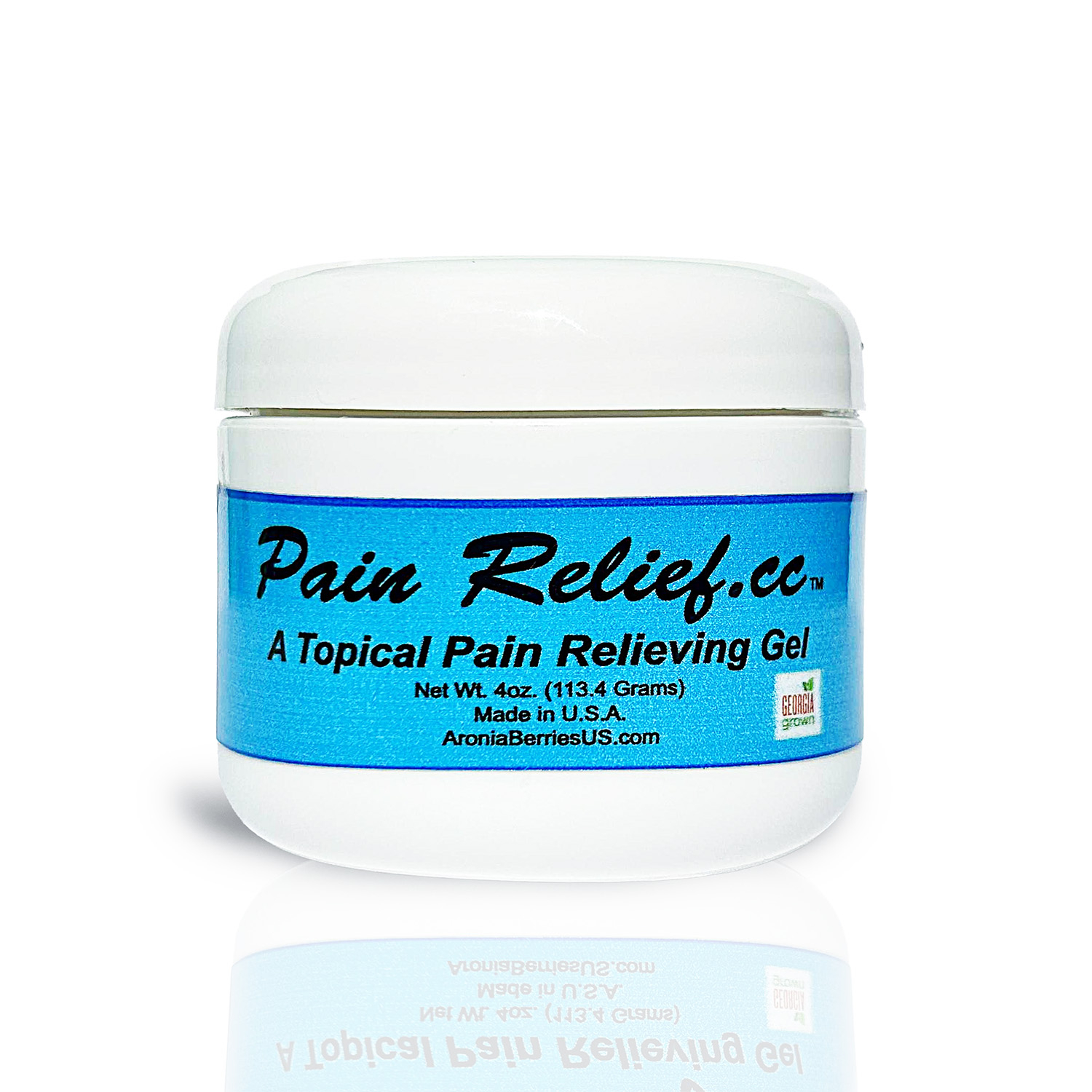 Pain Relief Gel.cc, 4 OZ Jar