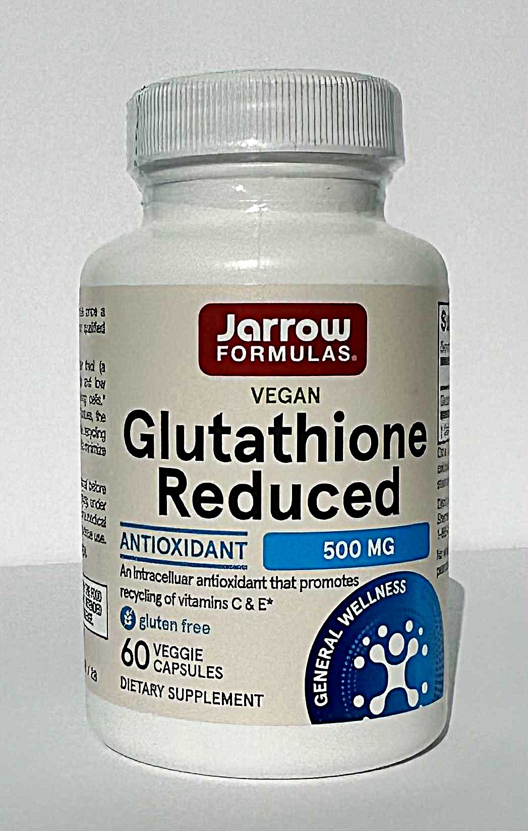 L-Glutathione Reduced, 500 mg/60 Capsules