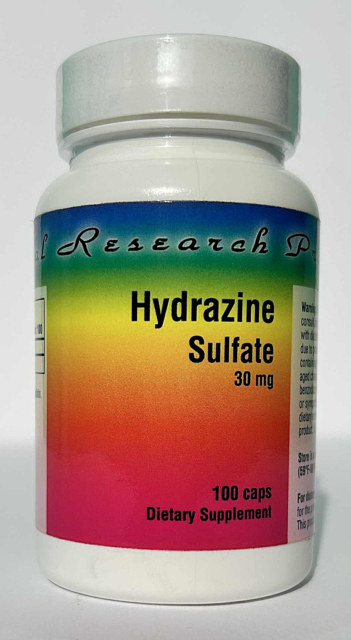 Hydrazine Sulfate, 100 Capsules