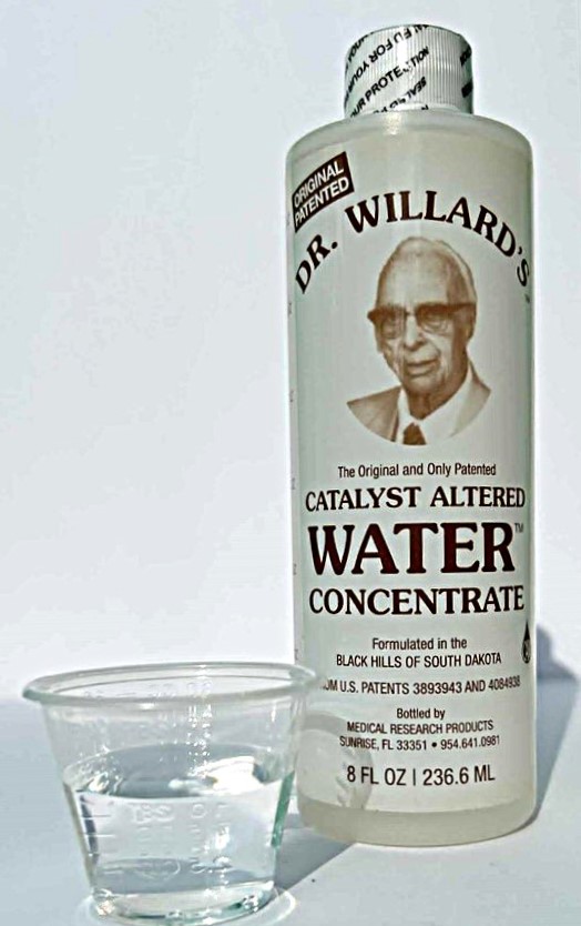 Dr. Willard's Catalyst Altered Water, 8 FL OZ CONCENTRATE (Makes 8 Gallons)