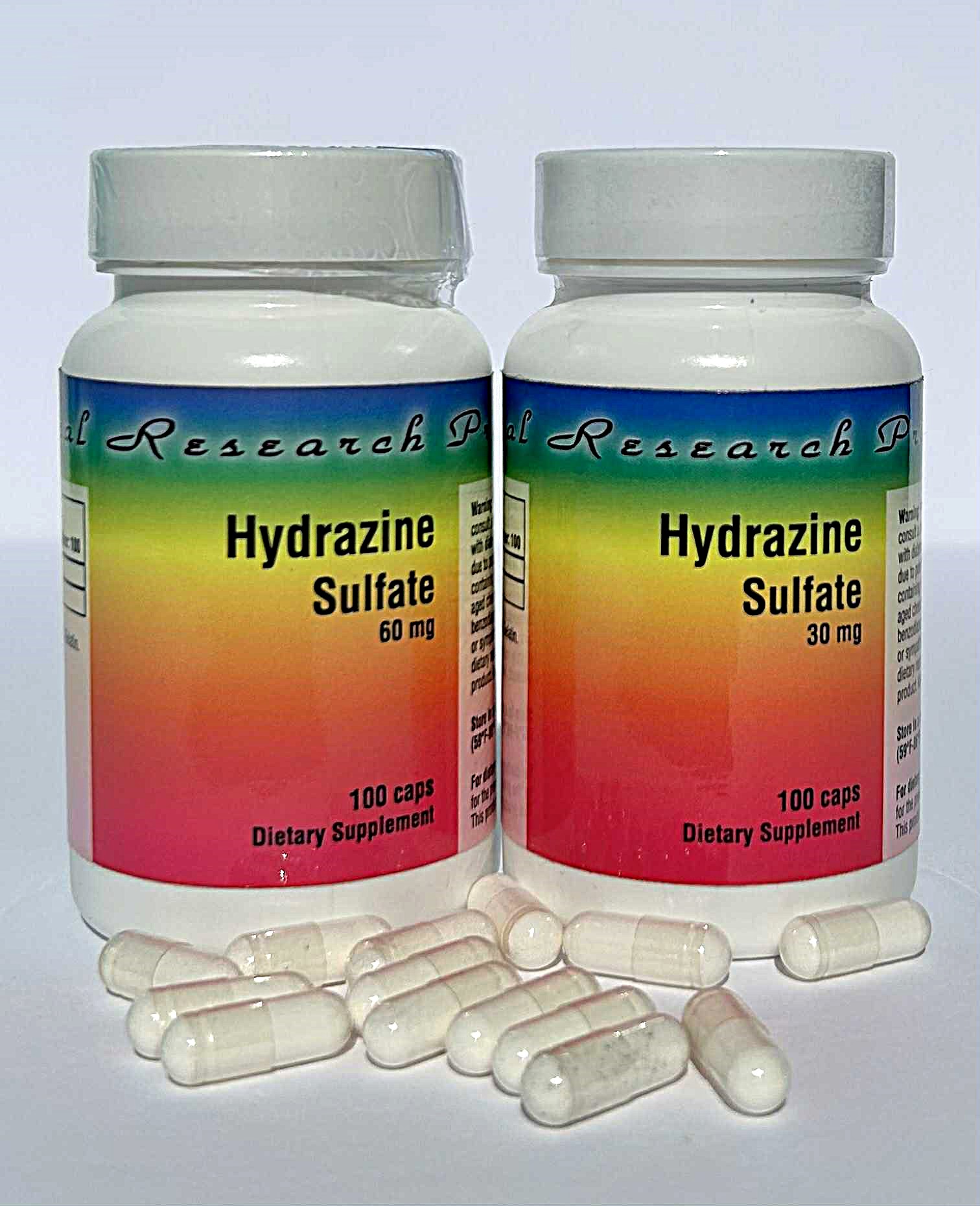 Hydrazine Sulfate, 100 Capsules