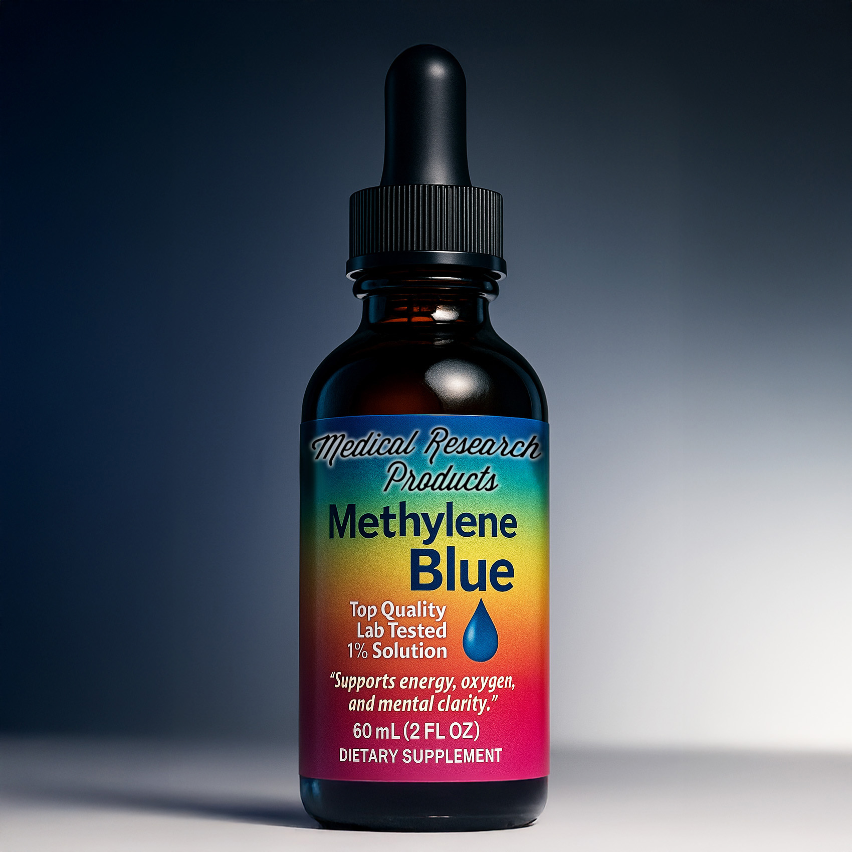 Methylene Blue 1% Solution, 60 mL, 10 mg/mL